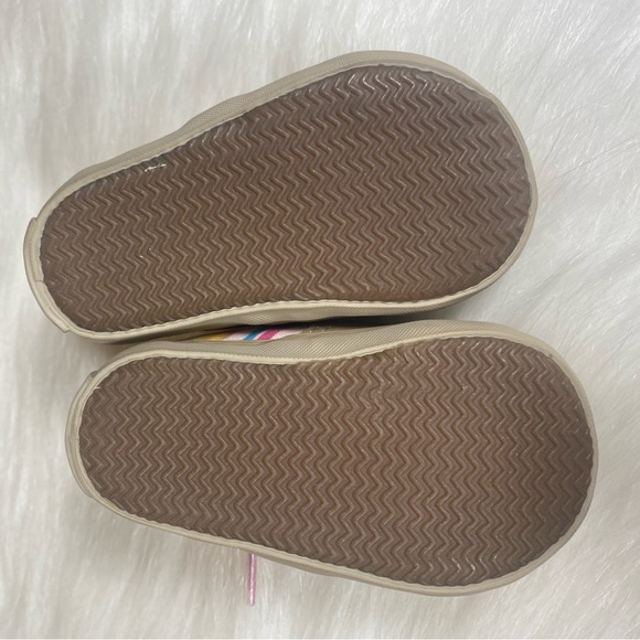 Sperry Top Sider Infant Size 1M Leather Upper Boat Shoes Pink Laces Pre-owned - Picture 7 of 13